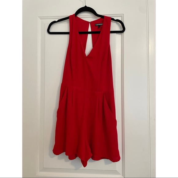 Red romper - Picture 1 of 3